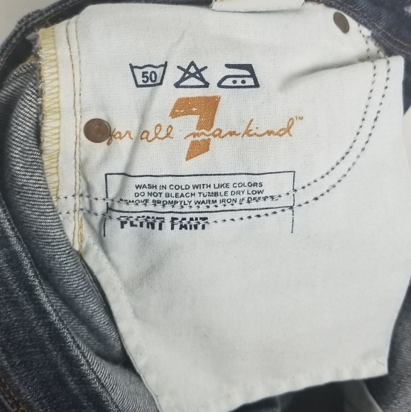 7 For All Mankind Cassie Dean Boot Cut Jeans - Picture 6 of 8